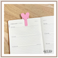 Paper Clip Heart Bookmark