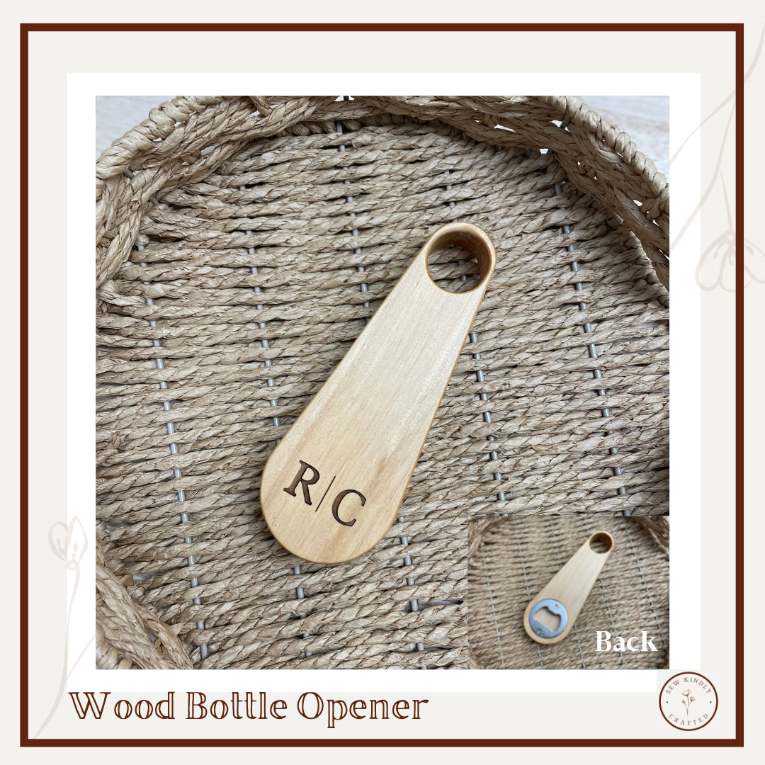 Wood Bottle Opener