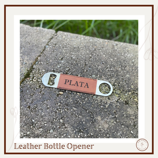 Leather Bottle Opener